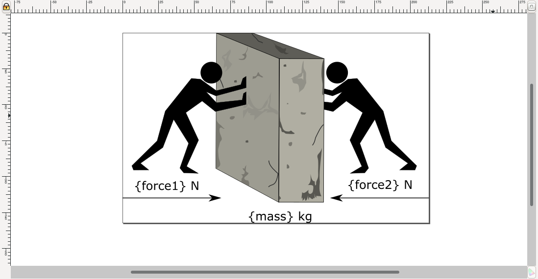 An image showing the resized diagram in the Inkscape user interface.